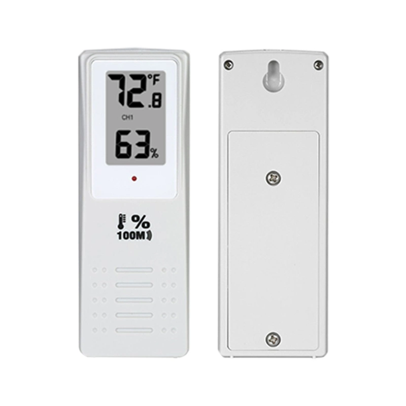 Digital High Quality Wireless Indoor Outdoor Temperature Humidity Weather Station Desk Clock