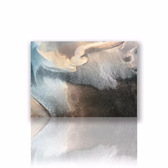 Orologio da parete di lusso in cristallo di grandi dimensioni e orologio con pittura artistica per la decorazione domestica